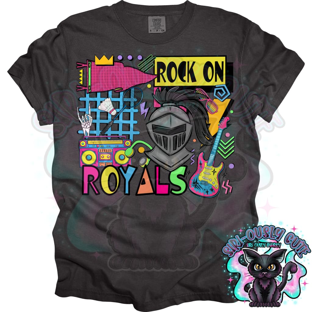 90S Rock On Royals 2 Badminton Mascot