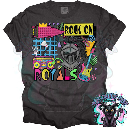 90S Rock On Royals 2 Badminton Mascot