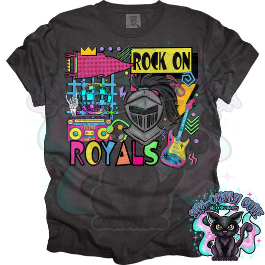 90S Rock On Royals 2 Dance Mascot