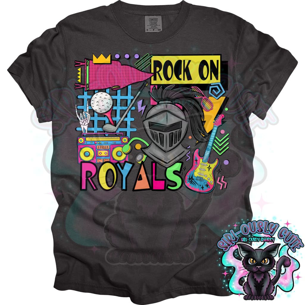 90S Rock On Royals 2 Golf Mascot