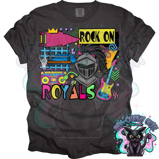 90S Rock On Royals 2 Gymnastics Mascot
