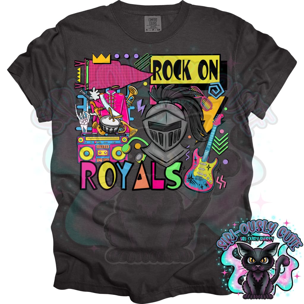 90S Rock On Royals 2 Marching Band Mascot