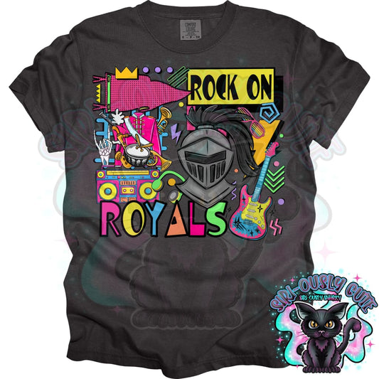 90S Rock On Royals 2 Marching Band Mascot