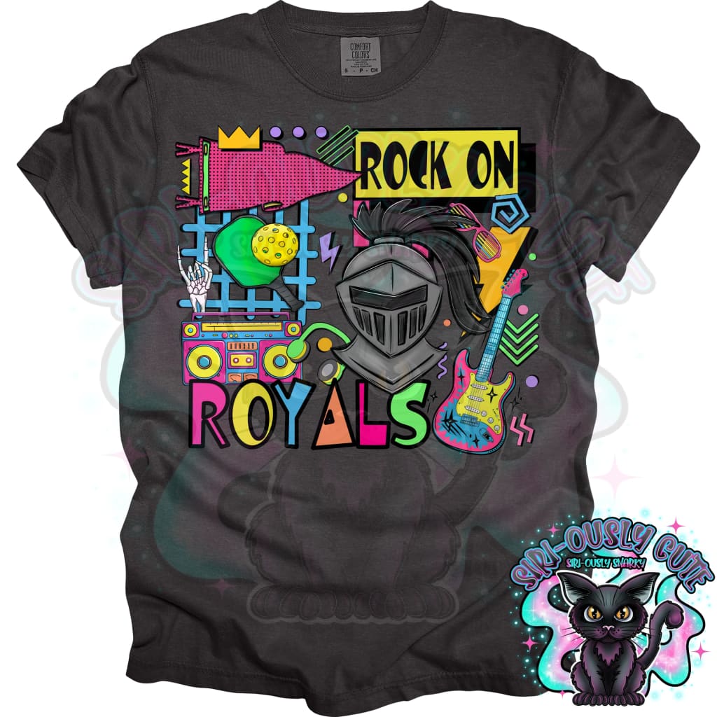 90S Rock On Royals 2 Pickleball Mascot
