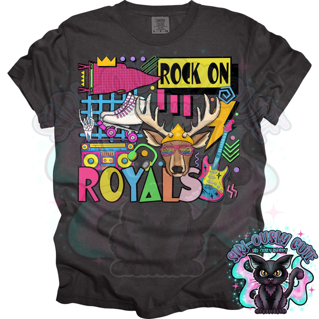 90S Rock On Royals (Buck) Roller Skate Mascot