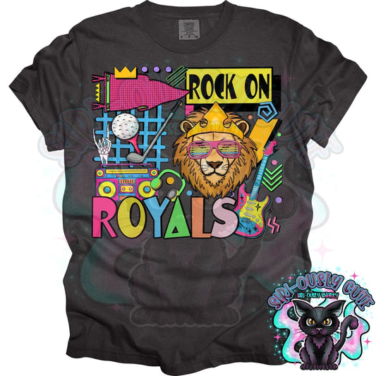 90S Rock On Royals Golf Mascot