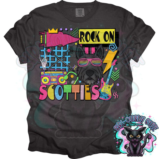 90S Rock On Scotties Lacrosse Mascot