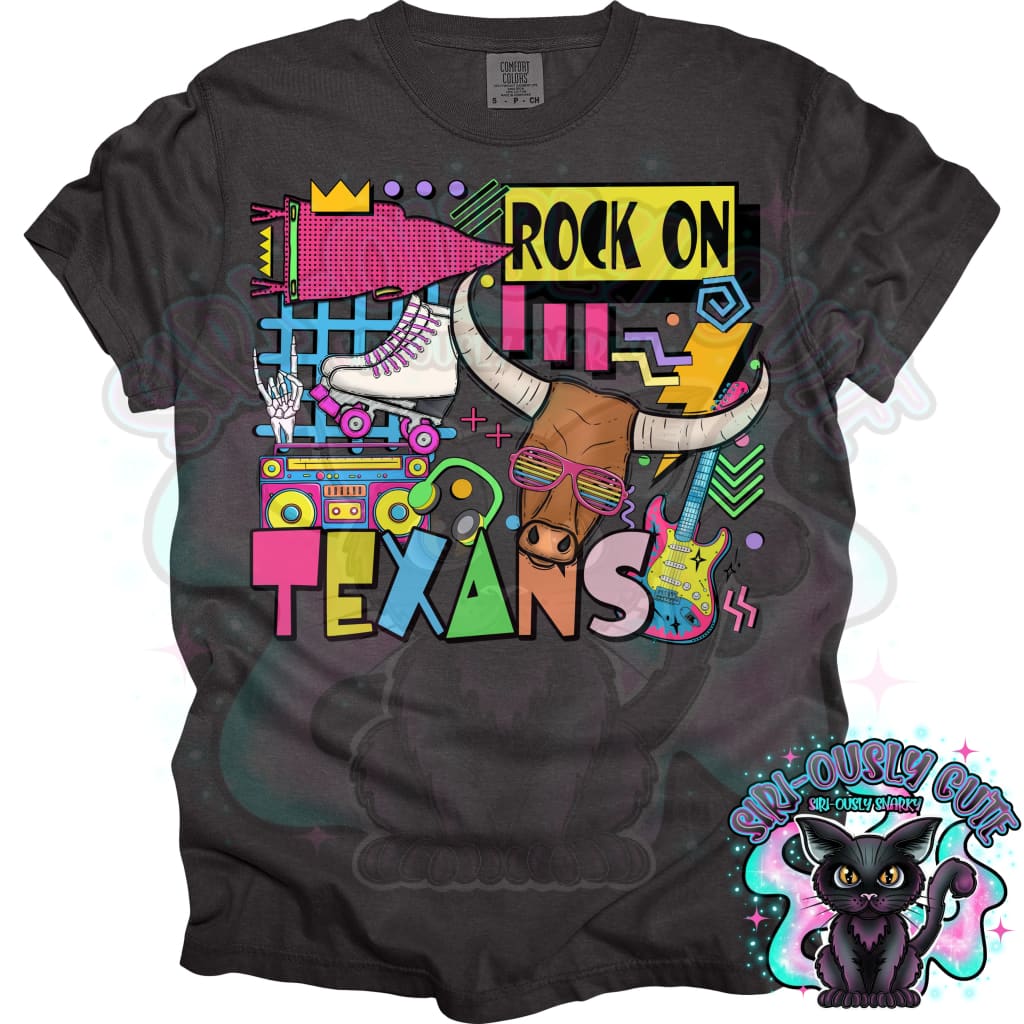 90S Rock On Texans Roller Skate Mascot