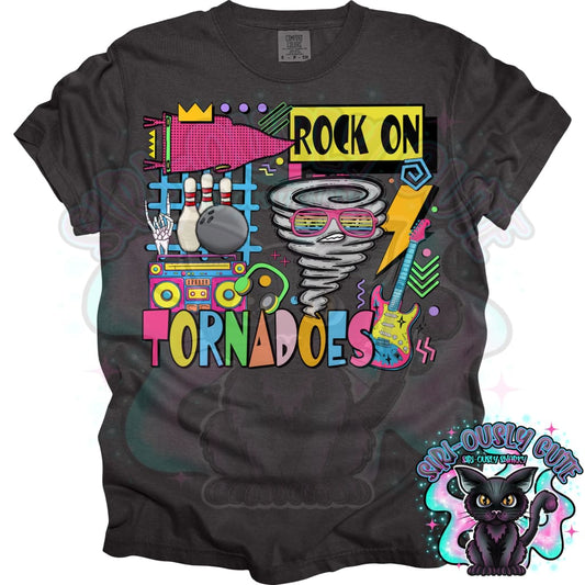 90S Rock On Tornadoes Bowling Mascot