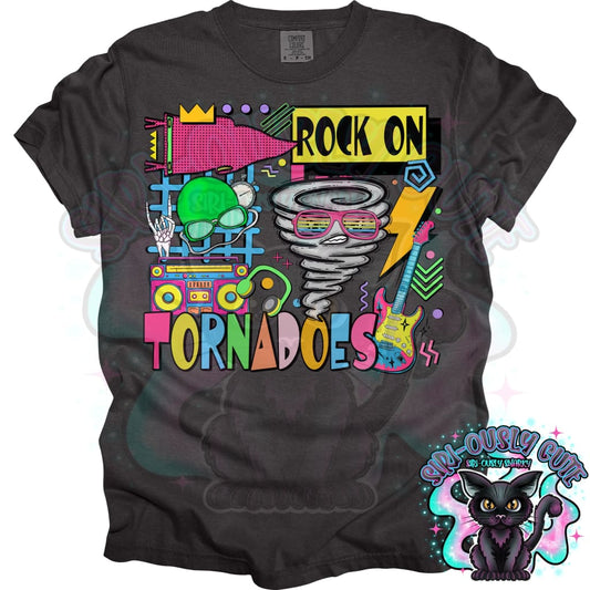90S Rock On Tornadoes Swim Mascot