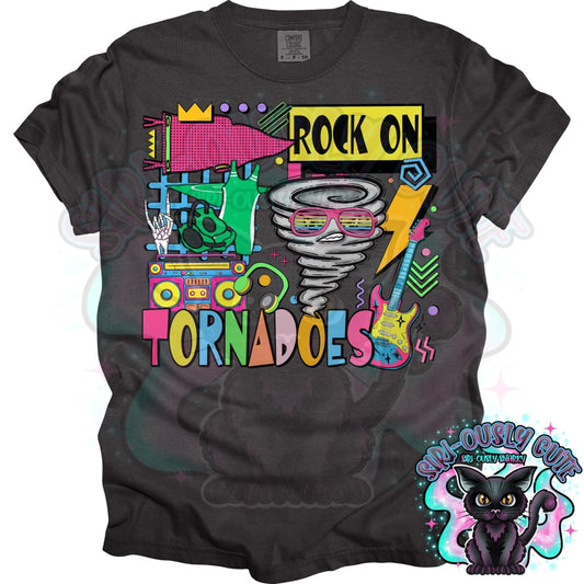 90S Rock On Tornadoes Wrestling Mascot