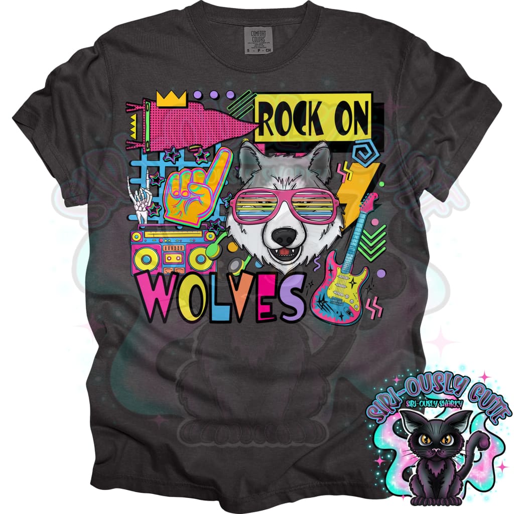 90S Rock On Wolves General Mascot