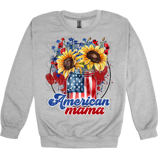 American mama Mason floral