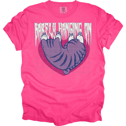 Barely Hanging On Distressed