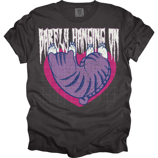 Barely Hanging On Distressed