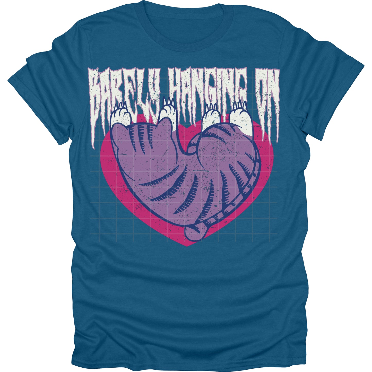 Barely Hanging On Distressed