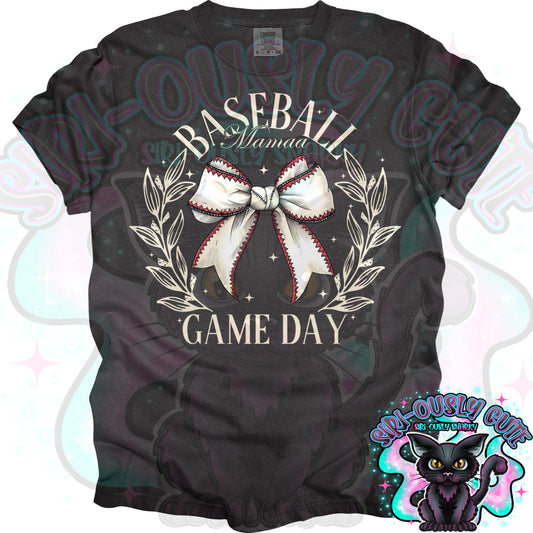 Baseball Game Day White