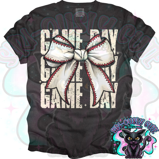 Baseball Gameday Bow