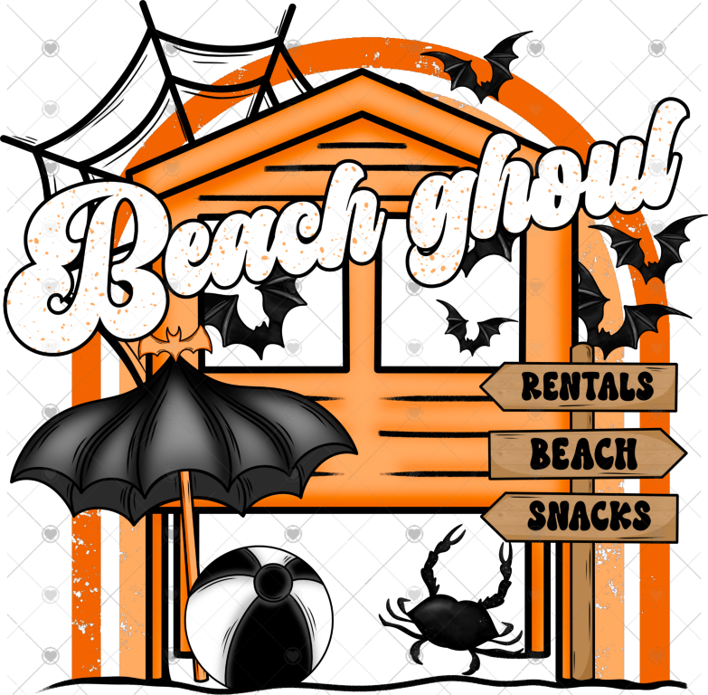 Beach Ghoul Umbrellas