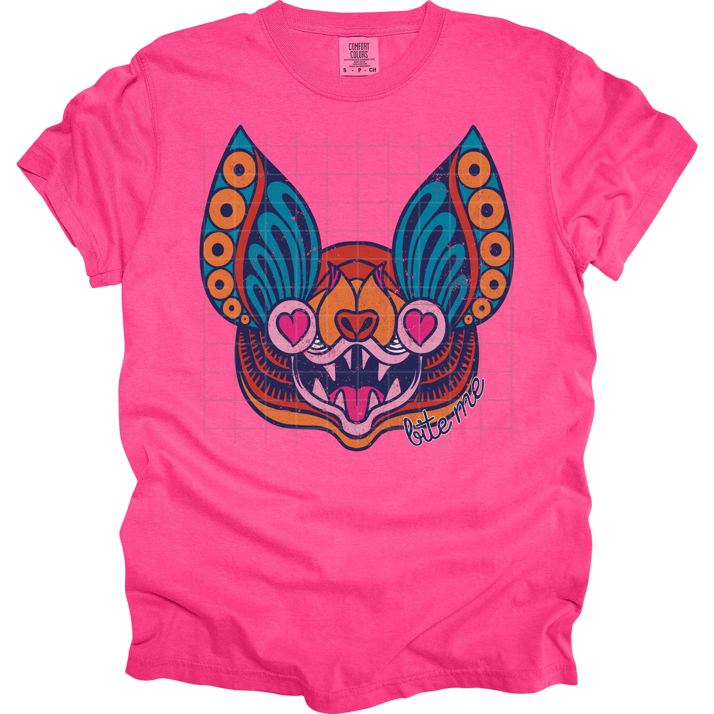 Bite Me Bat Distressed