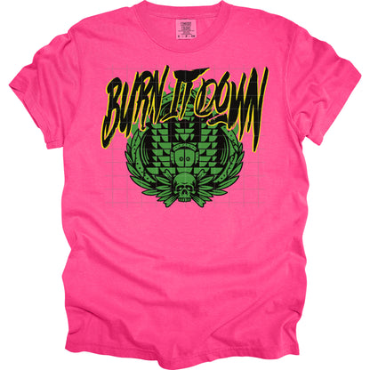 Burn It Down Green