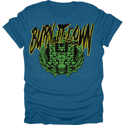 Burn It Down Green