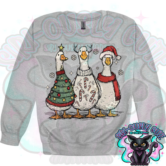 Christmas Goose Trio