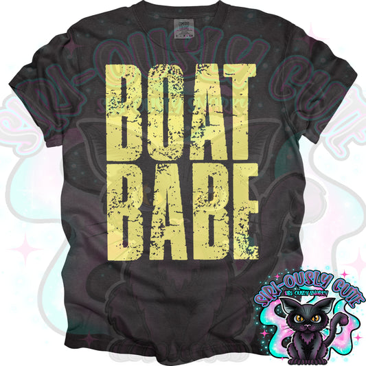 Distressed Summer Boat Babe