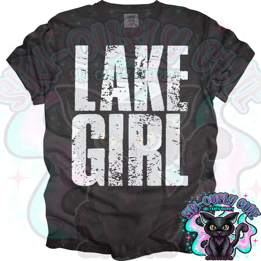 Distressed Summer Lake Girl