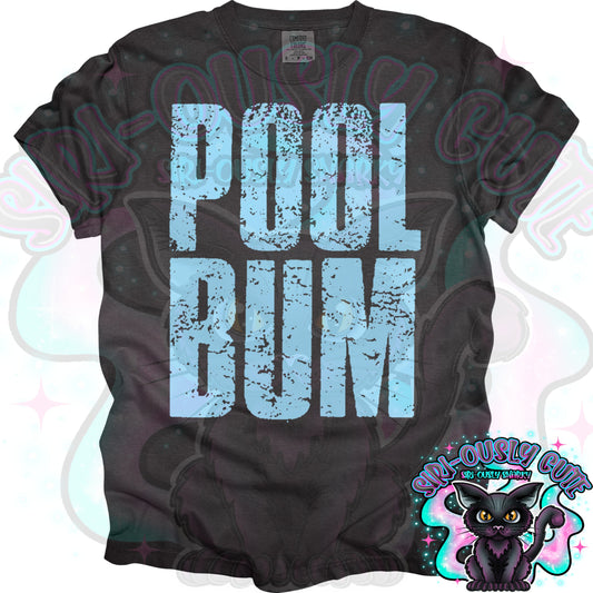 Distressed Summer Pool Bum