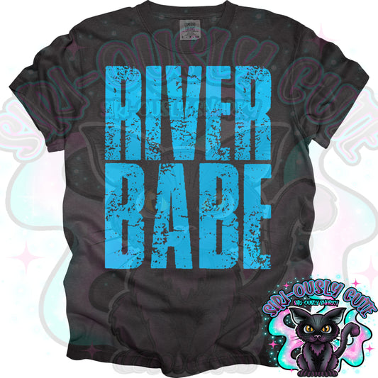 Distressed Summer River Babe