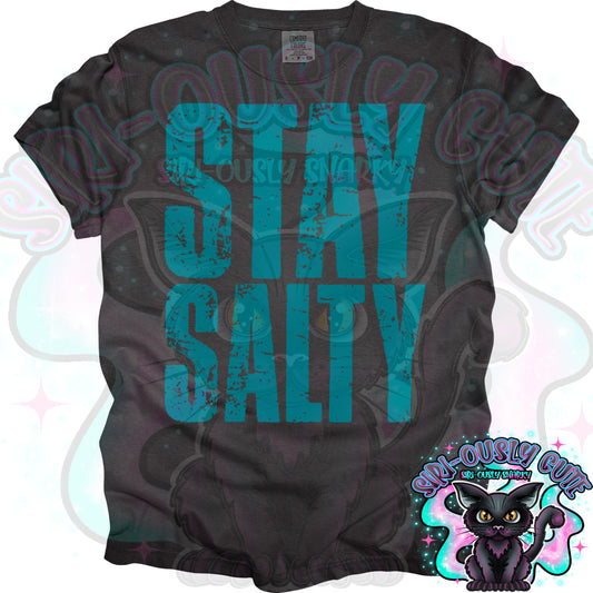 Distressed Summer Stay Salty