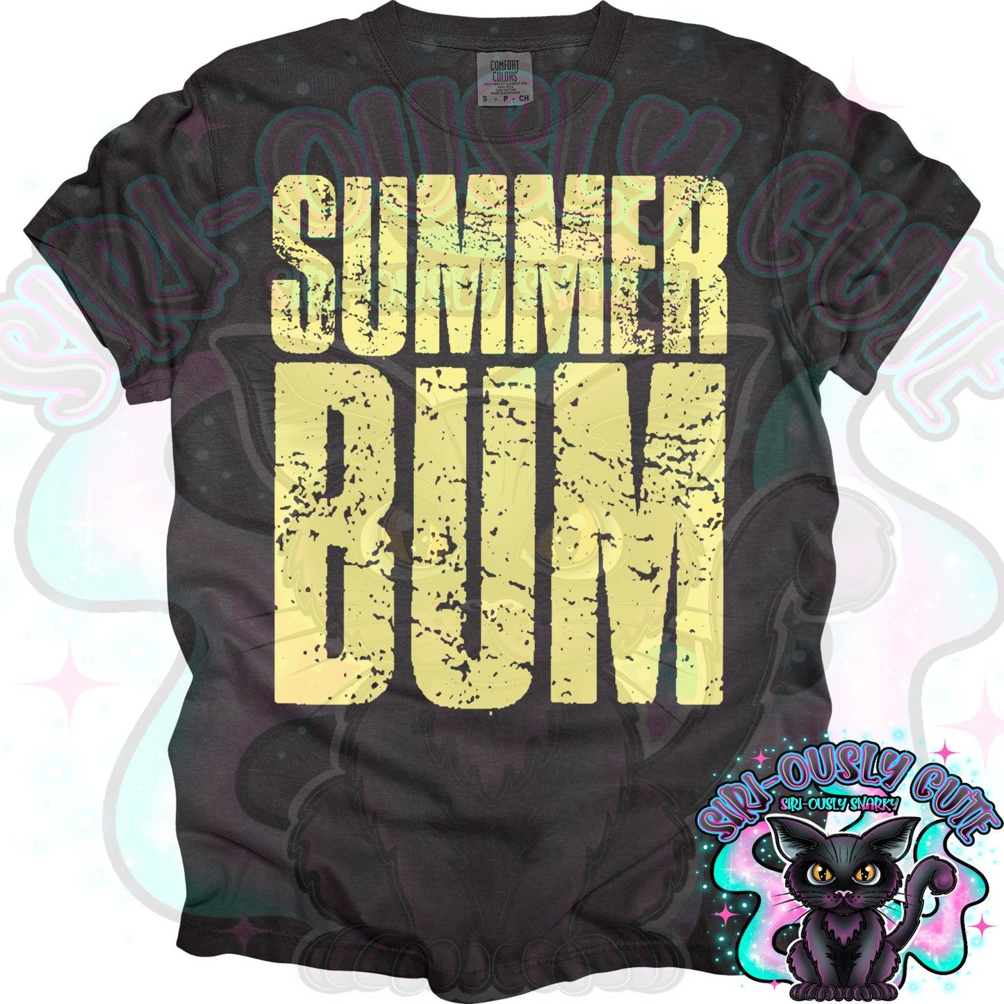 Distressed Summer Summer Bum