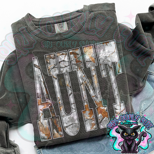 Gray Camo Aunt