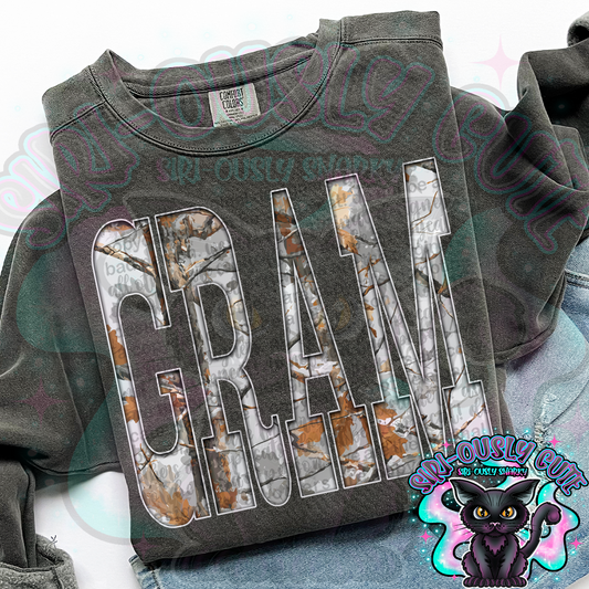 Gray Camo Gram