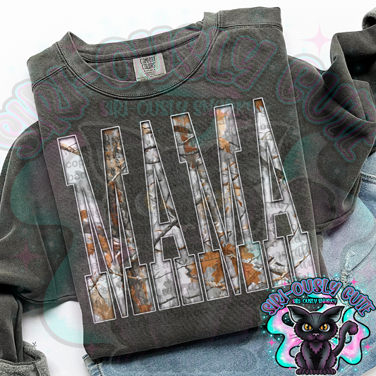 Gray Camo Mama