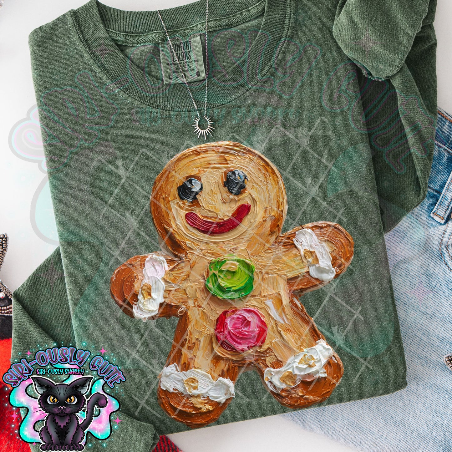 Hand Painted Gingerbread Man