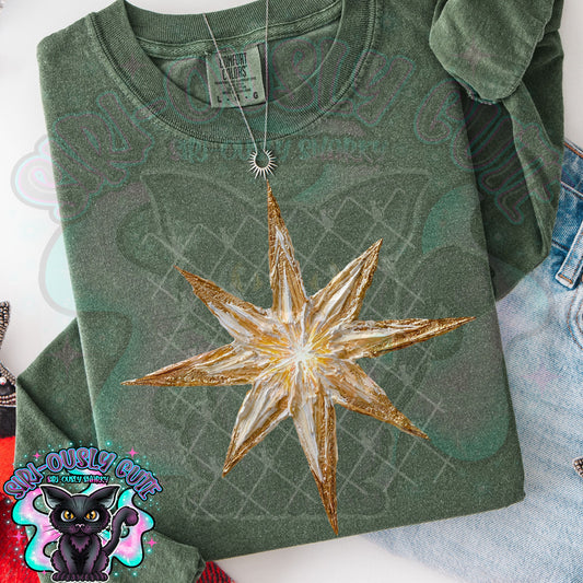 Hand Painted Star of Bethlehem