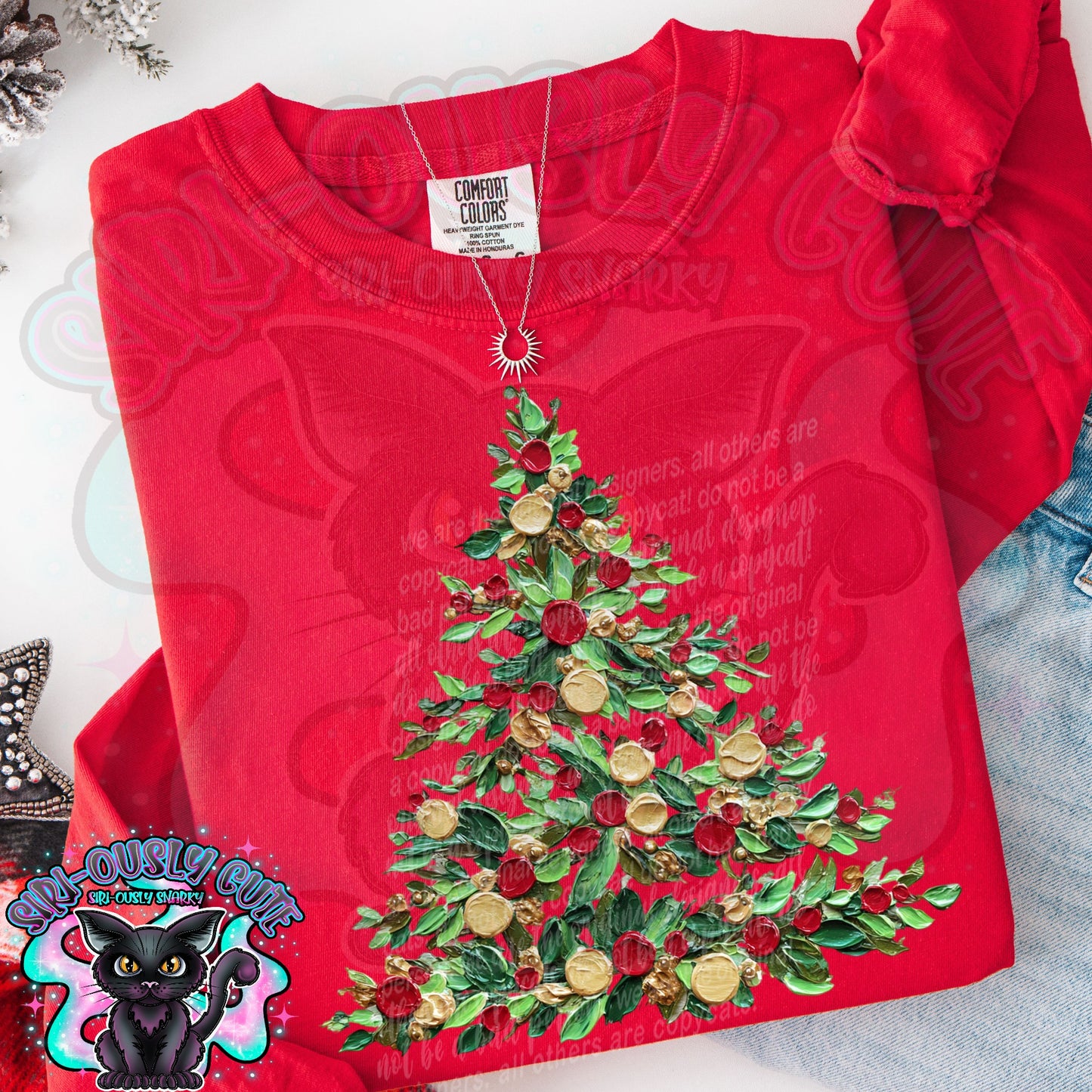 Hand painted Christmas Tree