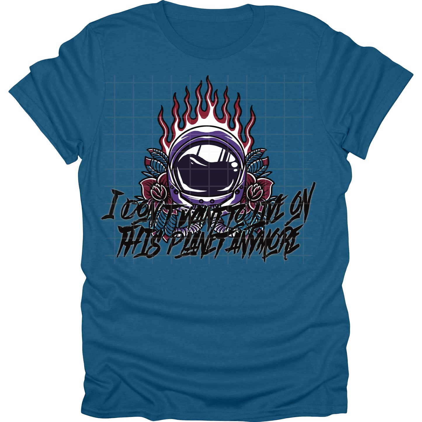 I Dont Want To Love On This Planet Anymore Purple