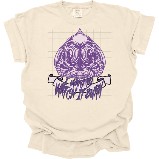 I Want To Watch It Burn Purple