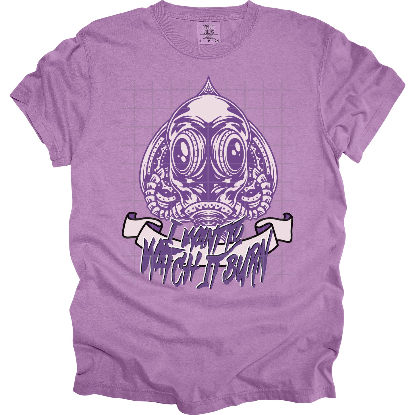 I Want To Watch It Burn Purple