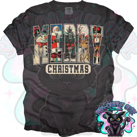 Merry Christmas Snowman Santa