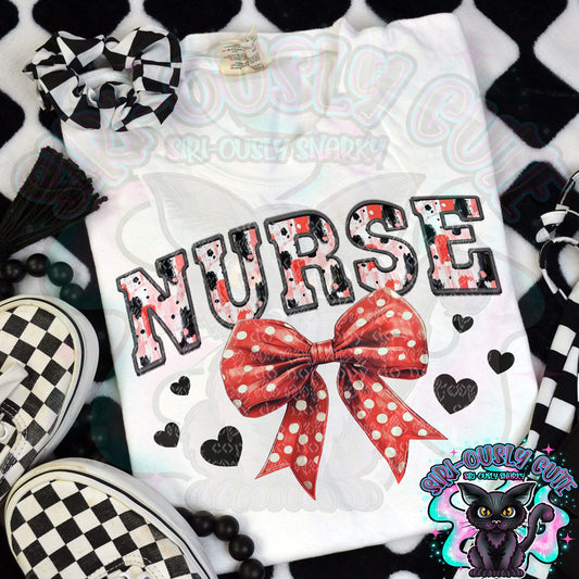 Nurse Coquette Bow
