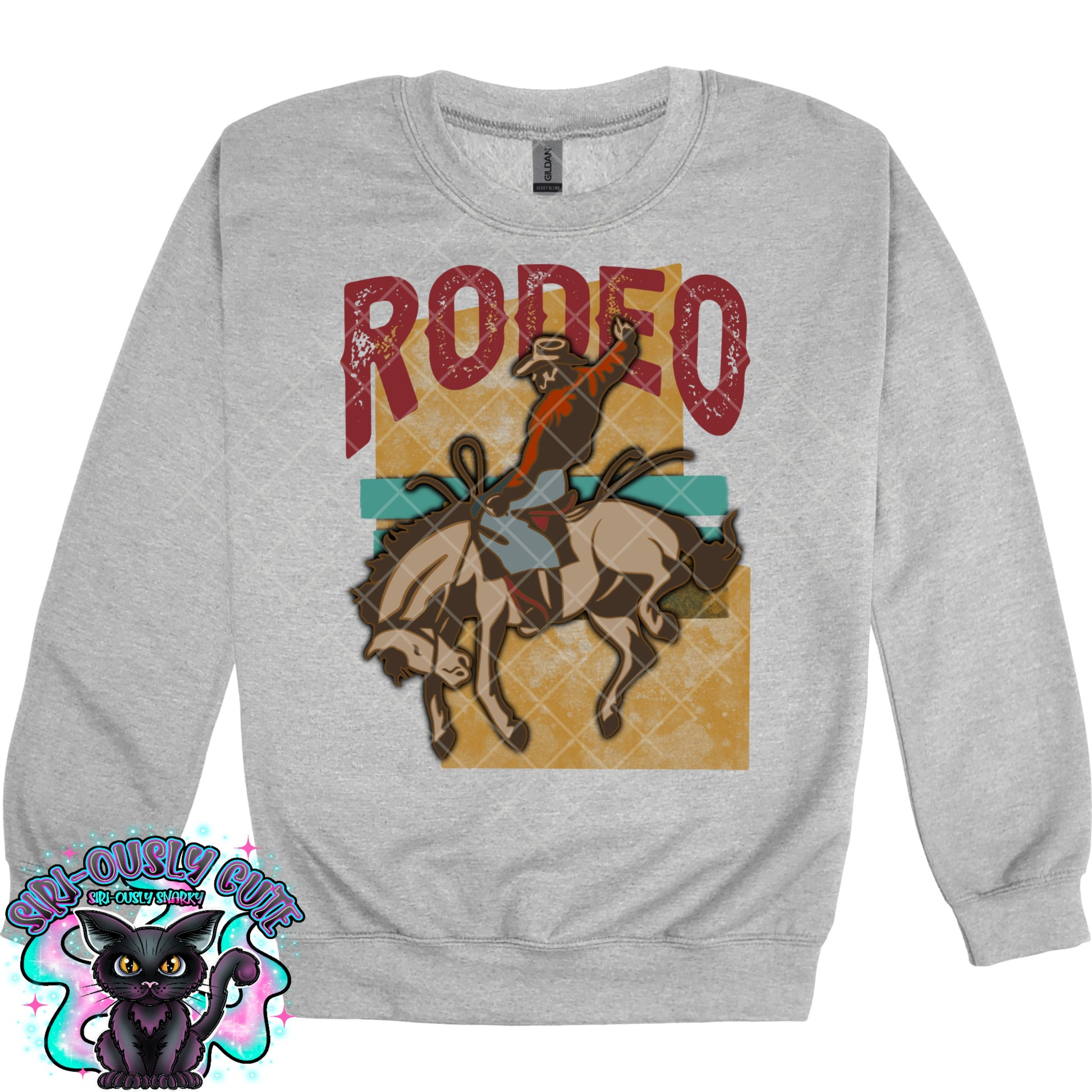 Vintage Rodeo Poster CANTON Gildan 1800 Sport Grey.jpg