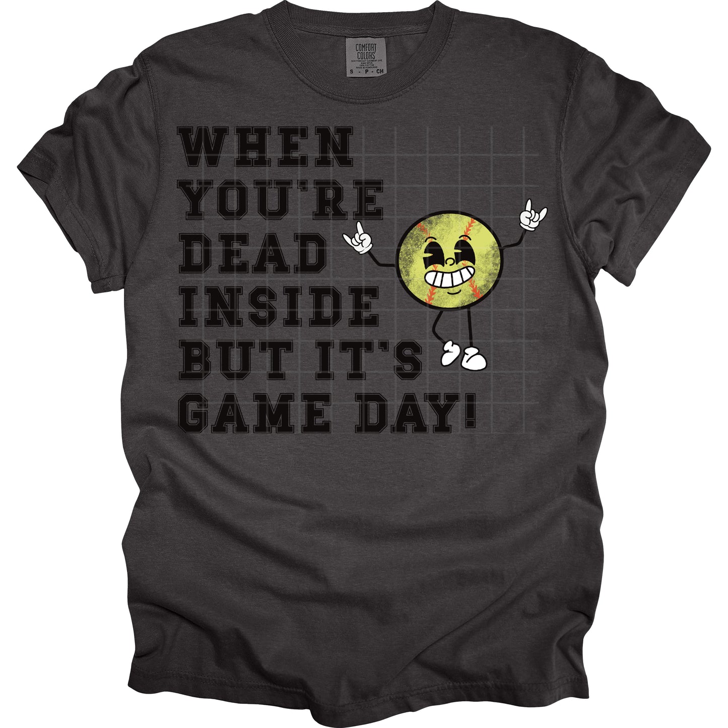 When Youre Dead Inside But Its Gameday Softball
