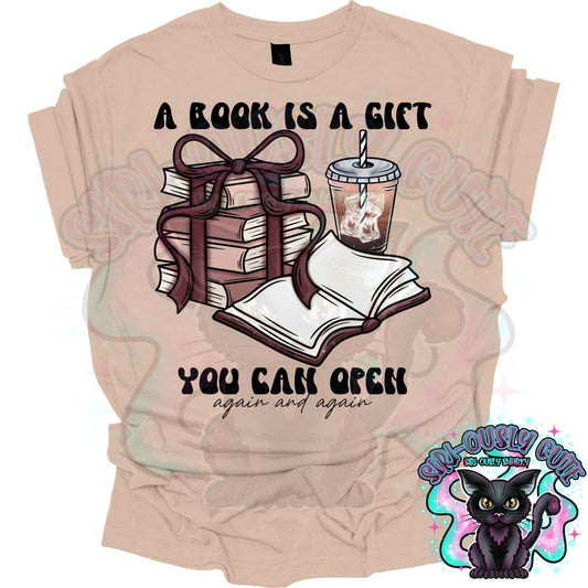 A Book Is A Gift You Can Open Again and Again Clothing
