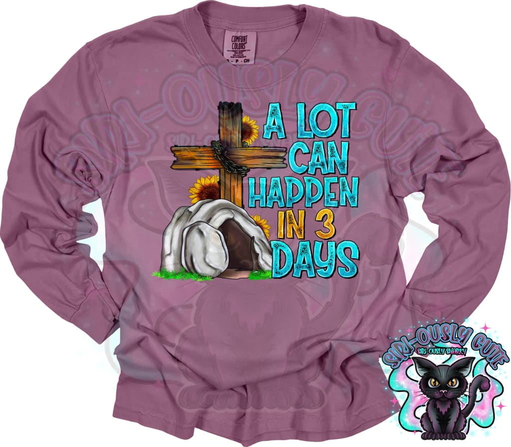 A Lot Can Happen in 3 Days 3 Clothing