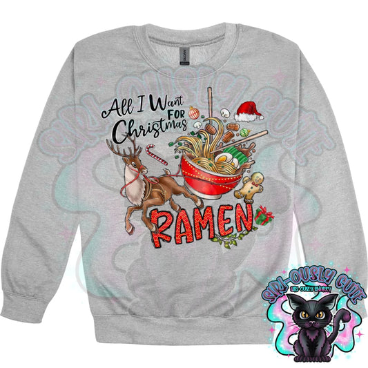 All I Want For Christmas Ramen Clothing