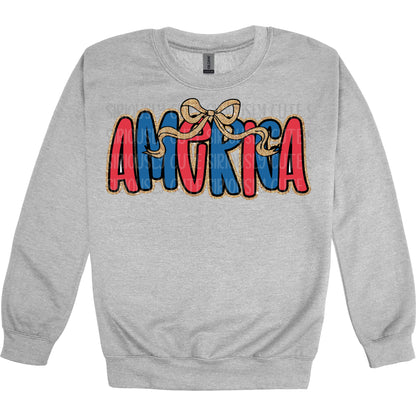 america with bow